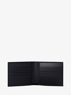 Pebbled Leather Billfold Wallet and Signature Logo Card Case Gift Set