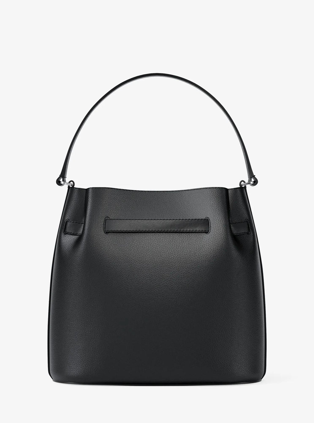 Carson Medium Pebbled Leather Convertible Bucket Crossbody Bag