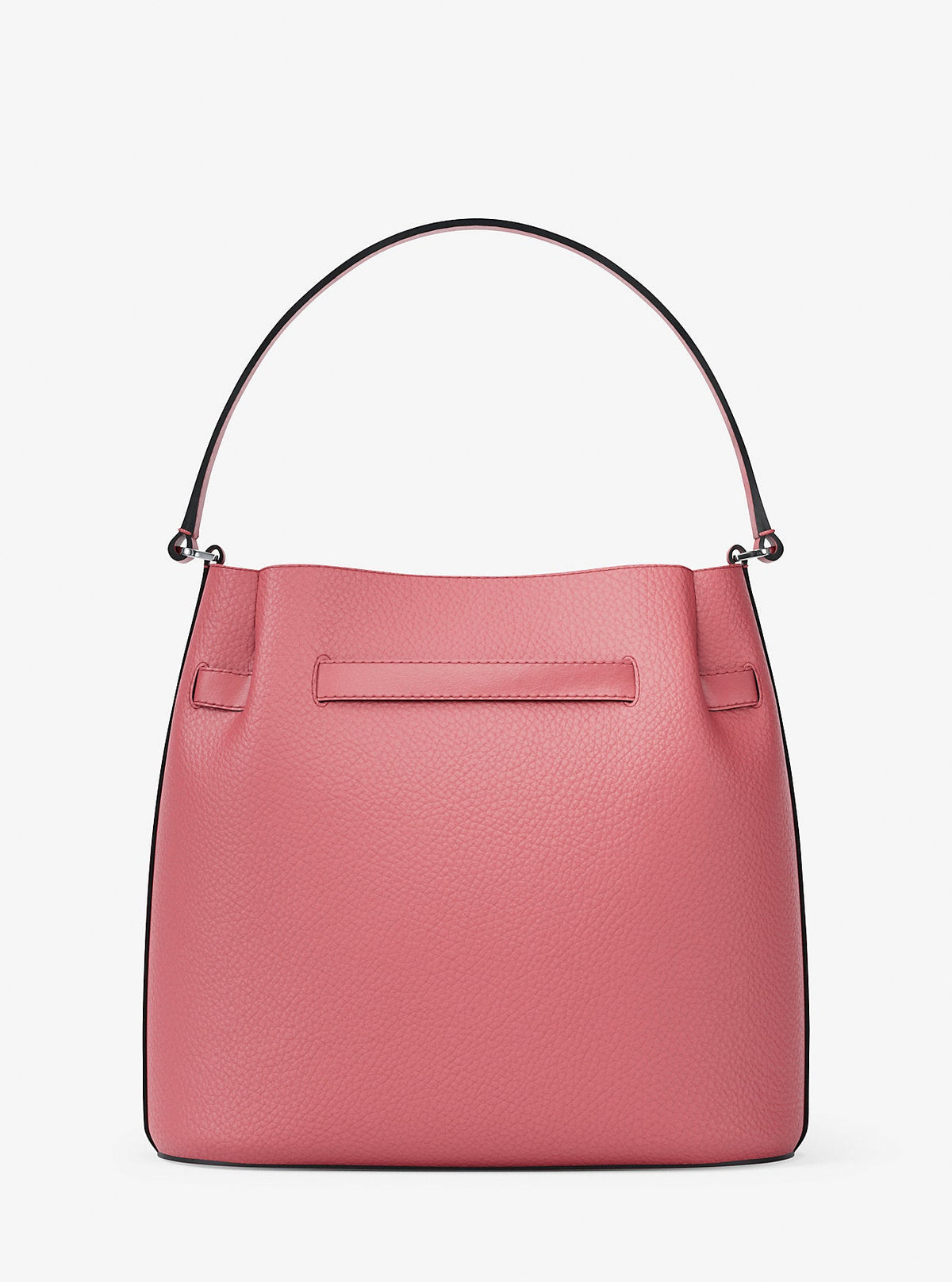 Carson Medium Pebbled Leather Convertible Bucket Crossbody Bag