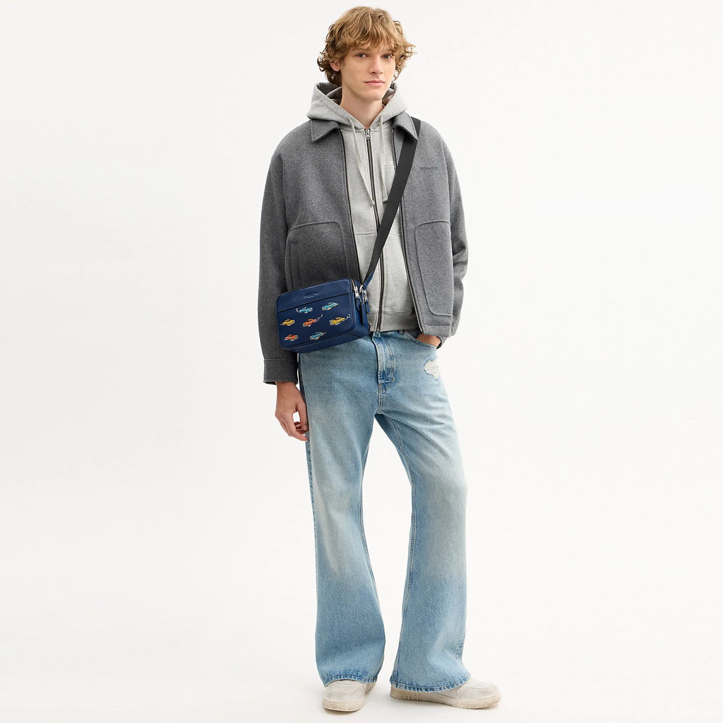 Coach Outlet Graham Crossbody Bag With Car Print