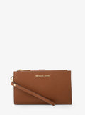 Jet Set Large Leather Smartphone Wristlet Wallet