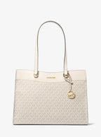 Jet Set Large Signature Logo Tote Bag