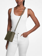 Trisha Medium Pebbled Leather Crossbody Bag