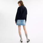 Coach Outlet Sporty Signature Boyfriend Crewneck Sweatshirt