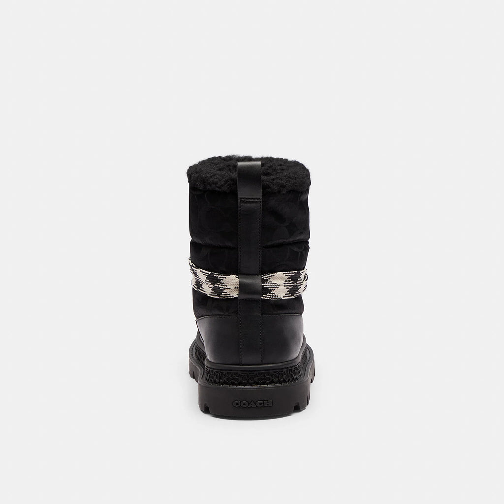 Coach Outlet Winter Boot In Signature Recycled Nylon