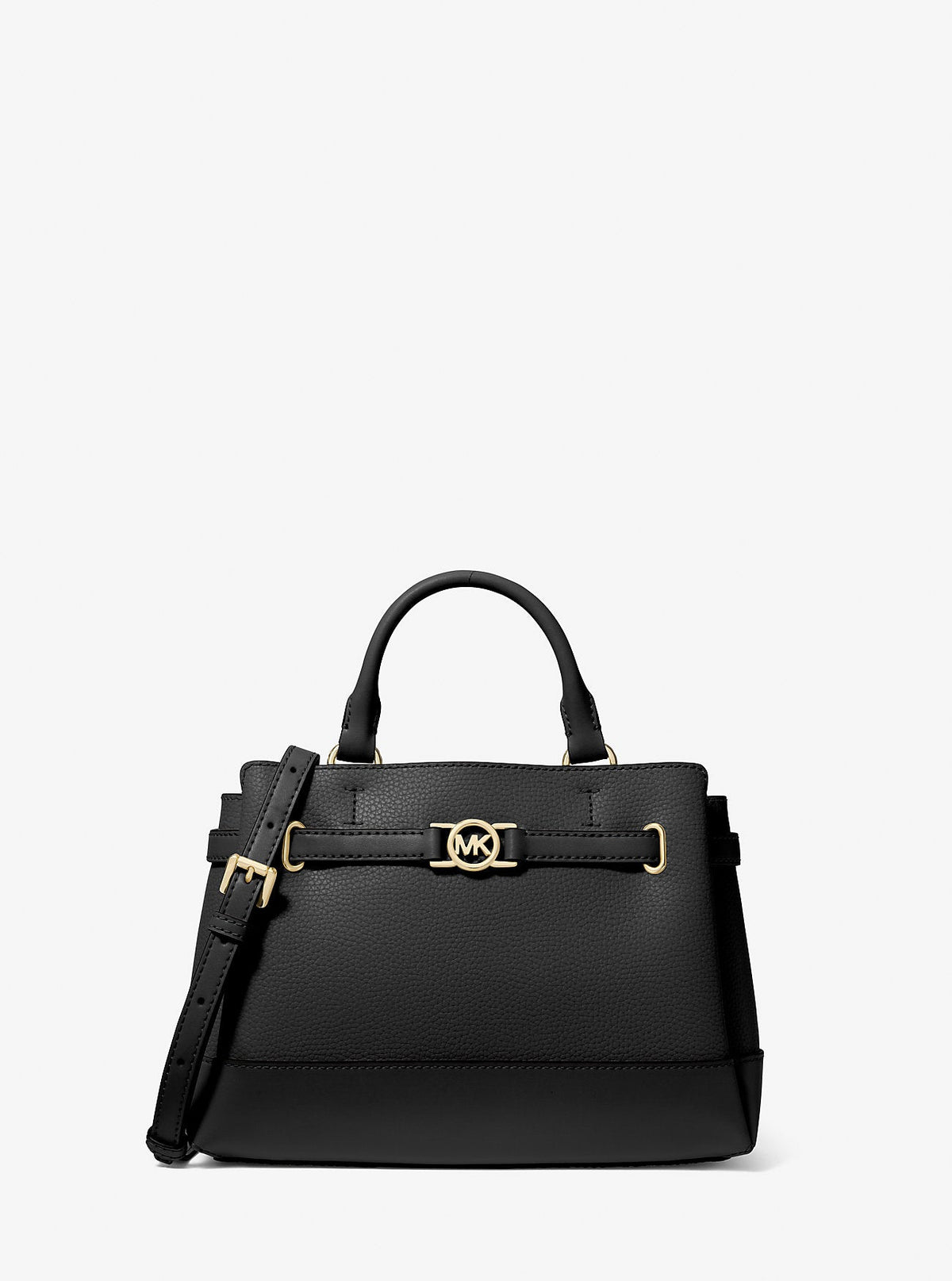 Reed Small Pebbled Leather Satchel