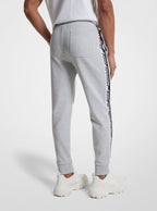 Logo Tape Cotton Blend Joggers
