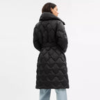 Coach Outlet Quilted Long Puffer