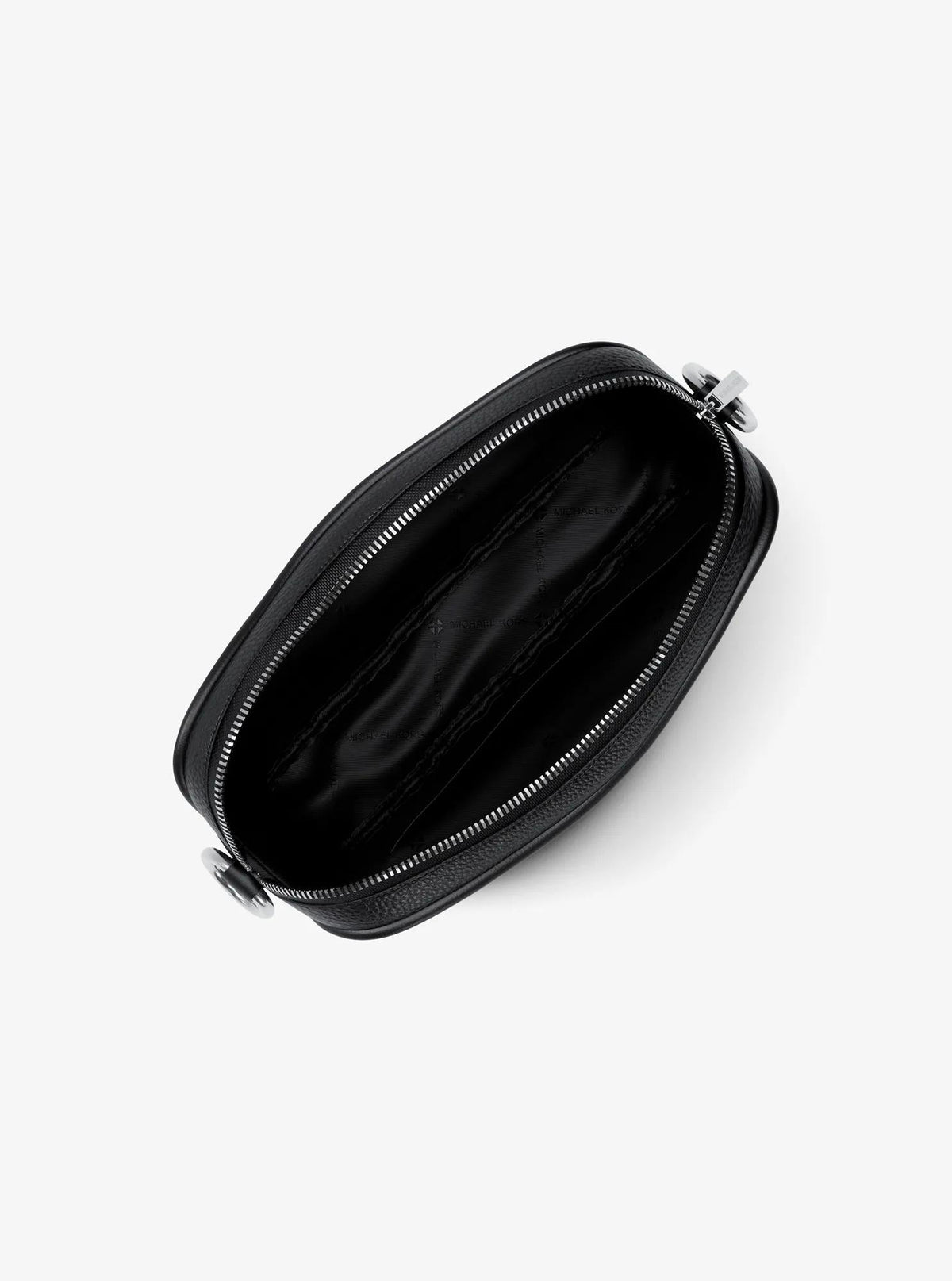 Jet Set Pebbled Leather Camera Crossbody Bag