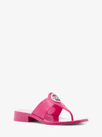 Michael Kors Outlet Hannah Jelly T-Strap Sandal
