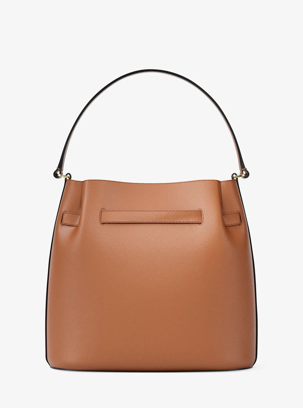 Carson Medium Pebbled Leather Convertible Bucket Crossbody Bag