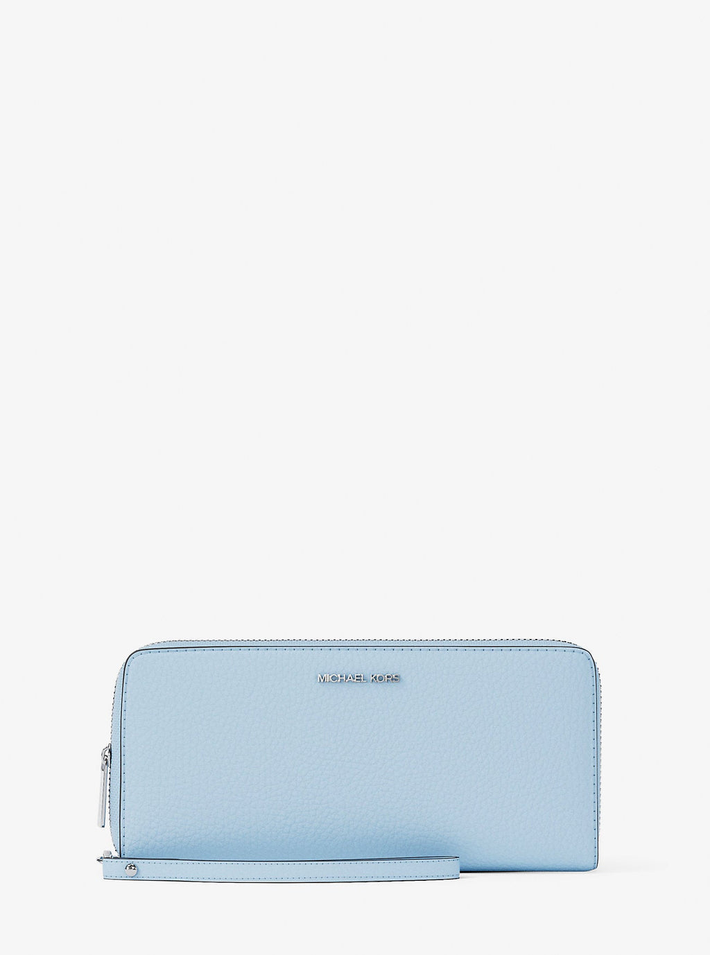 Large Pebbled Leather Continental Wallet