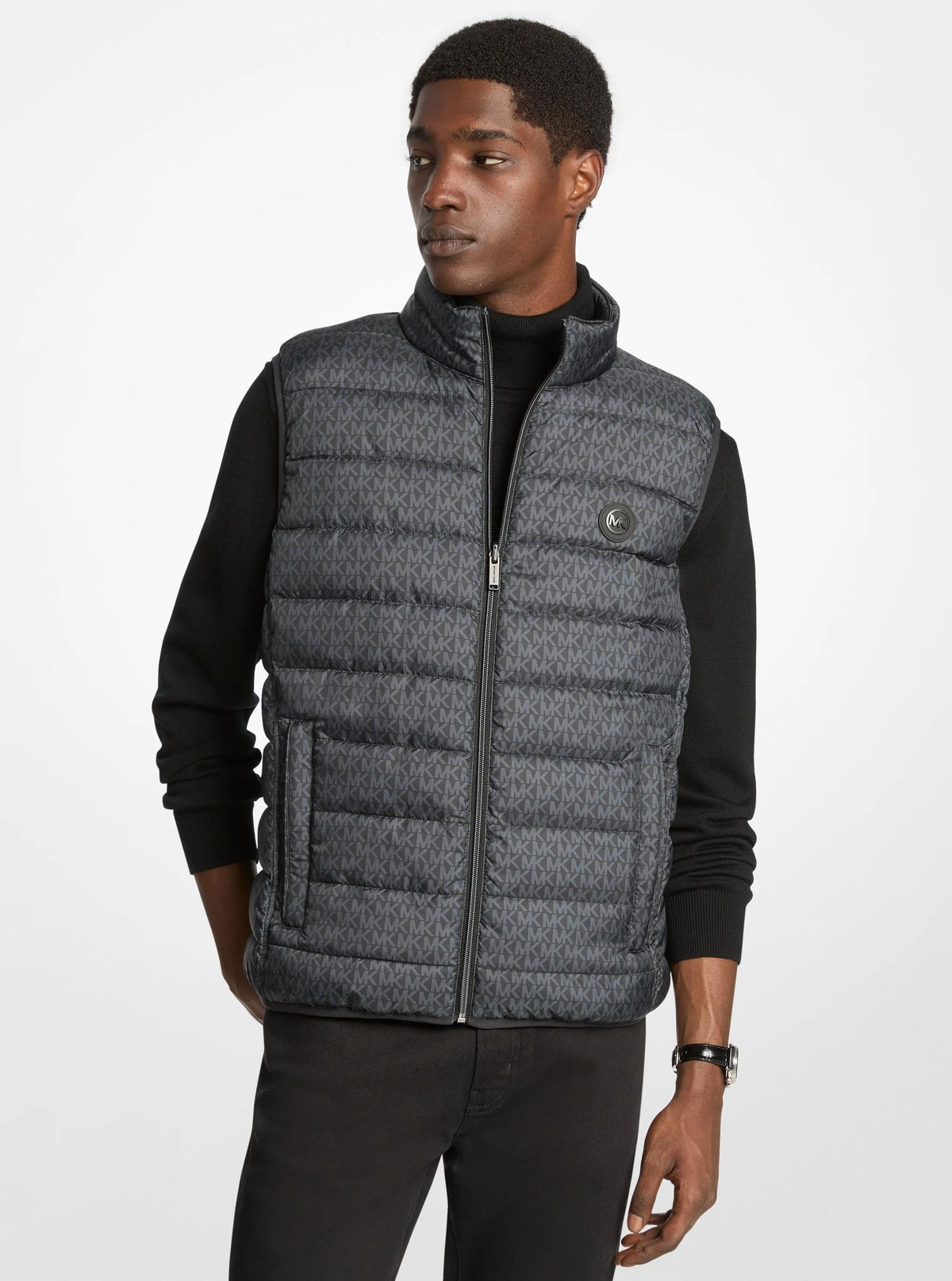 Abbou Signature Logo Reversible Vest