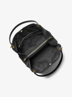 Christina Large Pebbled Leather Shoulder Bag