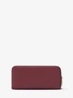 Jet Set Travel Large Pebbled Leather Wristlet