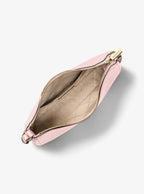 Nayla Medium Pebbled Leather Messenger Bag